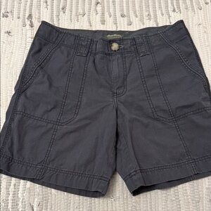 Eddie Bauer Dark Gray Casual Utility Shorts